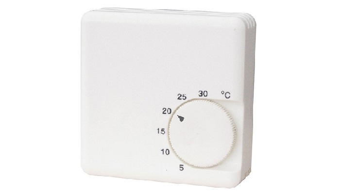 Termostato analógico blanco